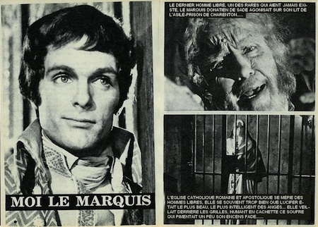 Marquis de Sade — 1 -  Voir, c'est croire...