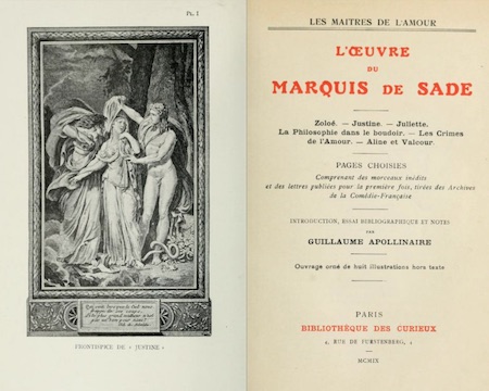 Marquis de Sade – Il est grand temps de rallumer les étoiles