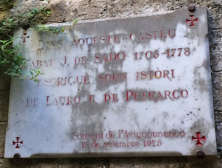 Marquis de Sade - Saumane et son mystérieux château